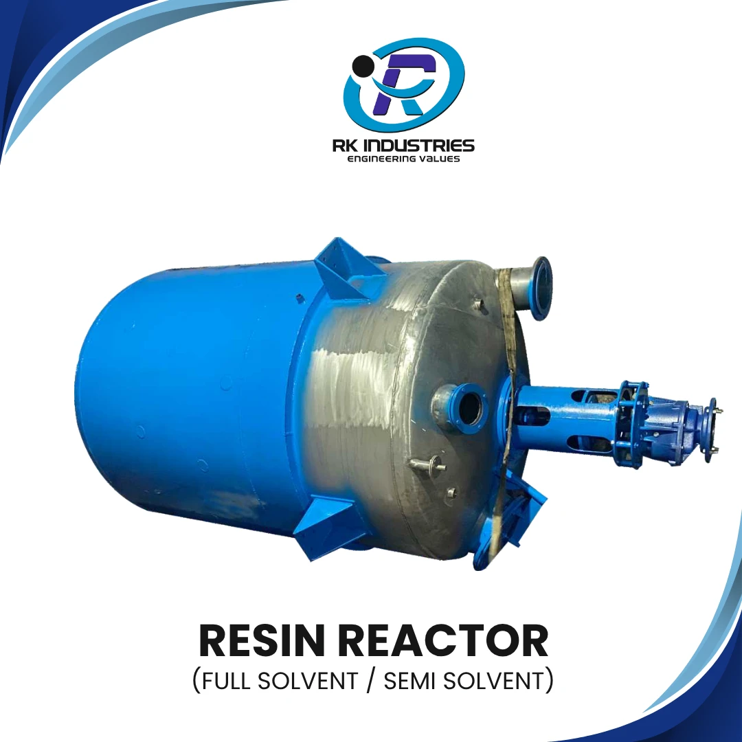 Resin Reactor (Full Solvent/Semi Solvent)